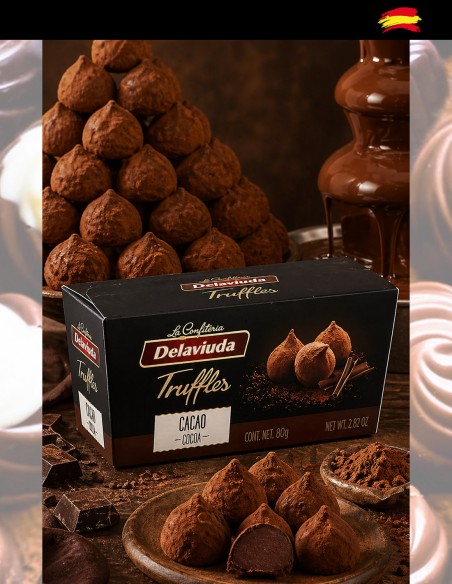 Delaviuda Cocoa Truffles cover