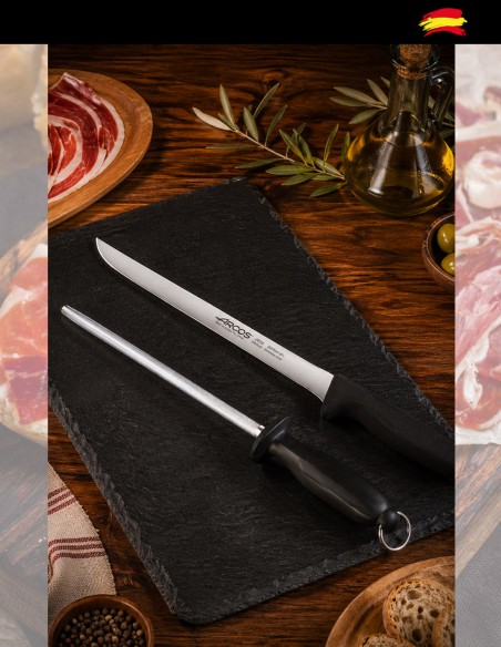 cuchillo y chaira portada