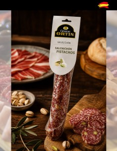 Salchichón con Pistachos Gourmet