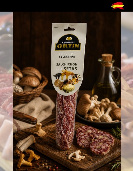 Saucisse gastronomique aux champignons