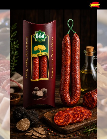 Chorizo ​​à la truffe Qalat Gourmet Case