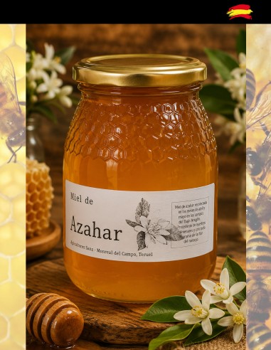 Miel artisanal de fleur d'oranger