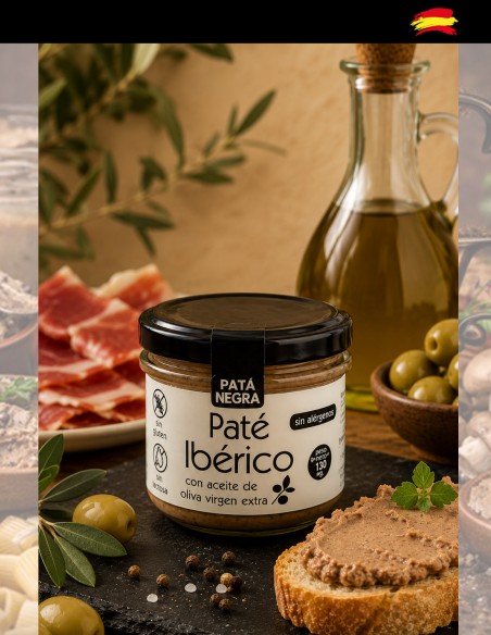 Pâté ibérique à l'huile d'olive de qualité supérieure