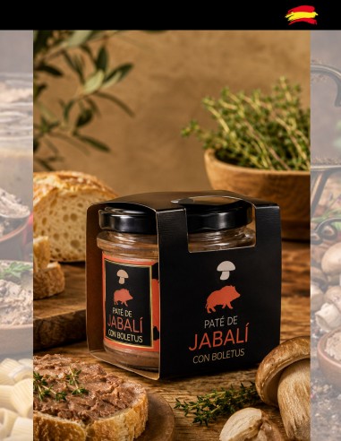 Pâté gastronomique de sanglier et de cèpes