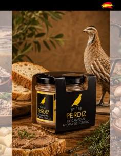 gourmet partridge pâté with thyme