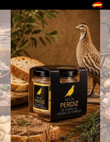 gourmet partridge pâté with thyme