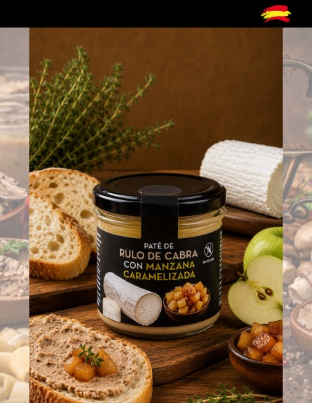 Gourmet Goat Cheese Paté with Caramelized Apple