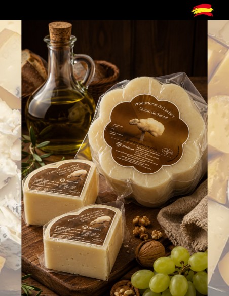 Nature morte : fromage Teruel semi-affiné
