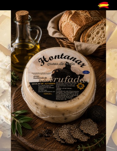 Hontanar truffled cheese