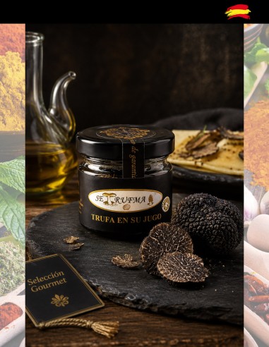 Truffe noire de Teruel dans son jus