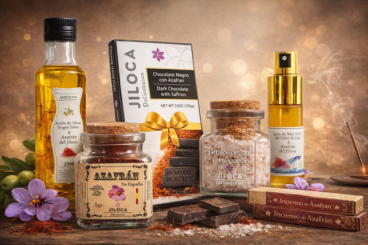 lote productos con azafr&aacute;n para categor&iacute;a