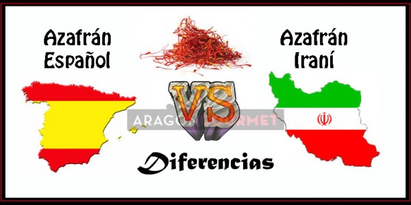 Diferencias entre azafrán español y azafrán iraní